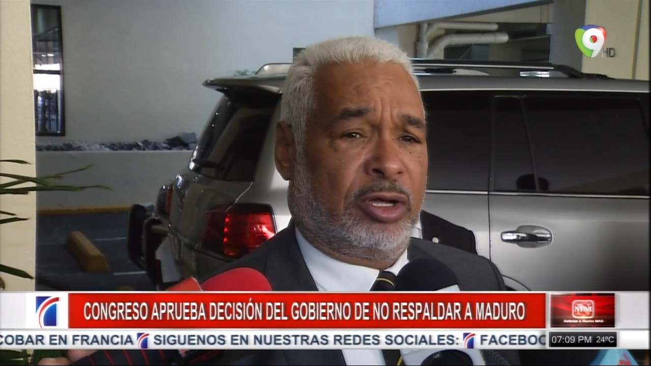El Congreso Aprueba La Decisión Del Gobierno De No Respaldar El Gobierno De Maduro