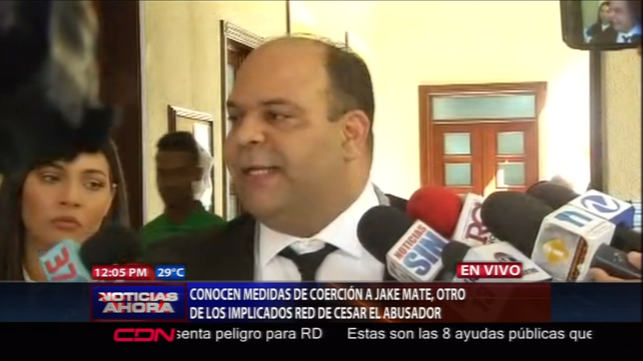 Conocerán Medidas De Coerción A Jake Mate, Otro De Los Implicados A Red De César El Abusador