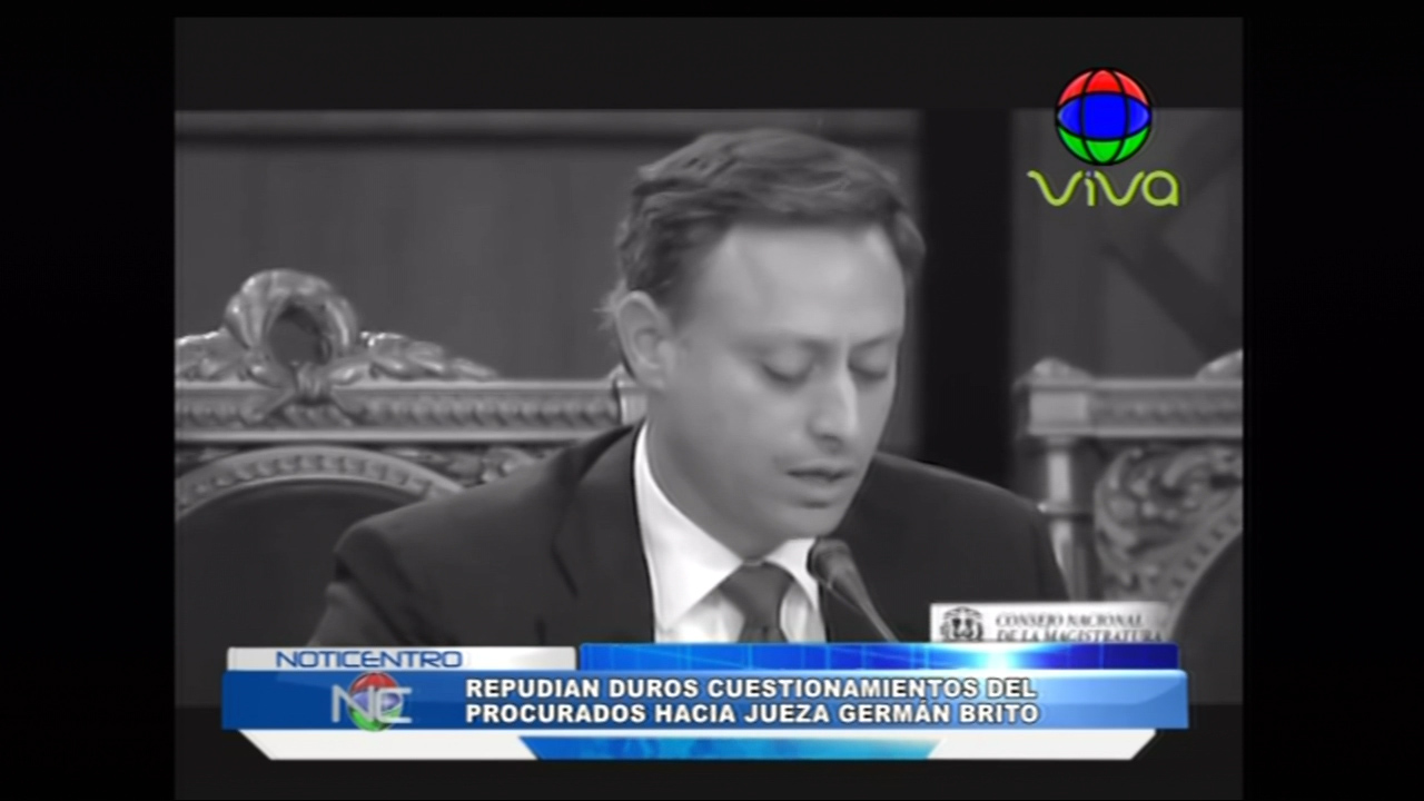 Diferentes Reacciones Y Repudio Contra Los Duros Cuestionamientos Del Procurados Hacía La Jueza Germán Brito