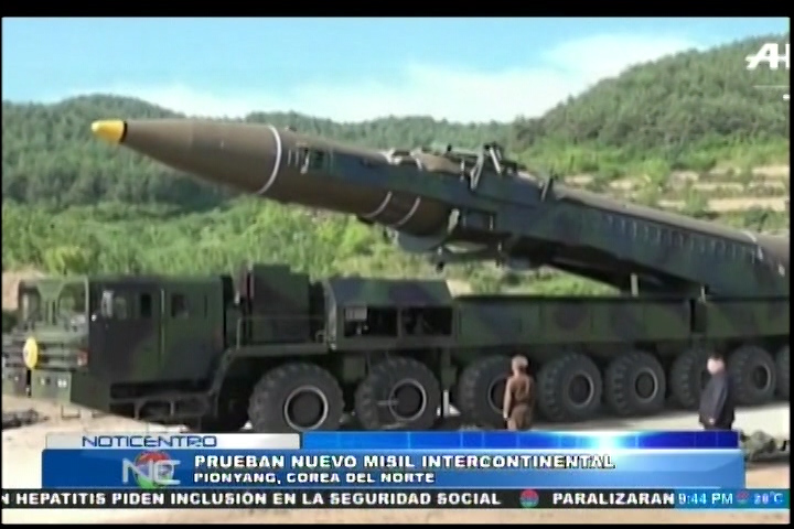 Corea Del Norte Prueba Nuevo Misil Intercontinental