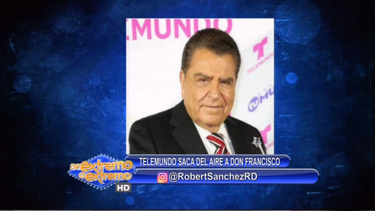 Robert Sánchez Habla De La Salida Del Aire Del Programa De Don Francisco