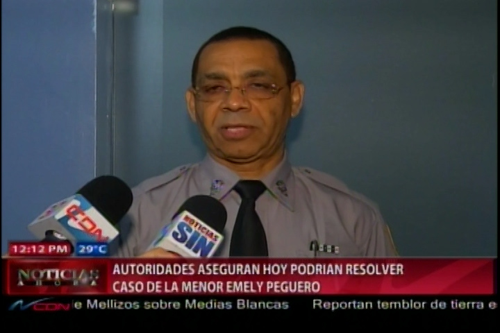 Vocero De La Policía Nacional Ofrece Detalles Sobre Las Investigaciones En El Caso Emely Peguero