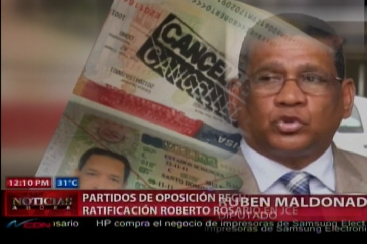 Diputado Ruben Maldonado Anunció Que Un Grupo De Legisladores Someterán Una Resolución En Apollo A Rosario Tras Retiro De Visado
