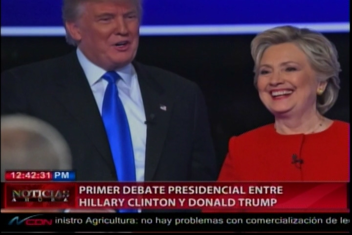 NCDN: Resumen Del Primer Debate Entre Hillary Clinton Y Donald Trump