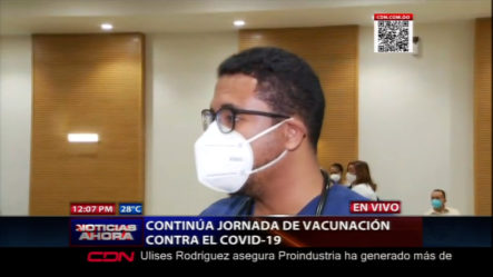 Continúa Jordana De Vacunación Contra El Covid-19