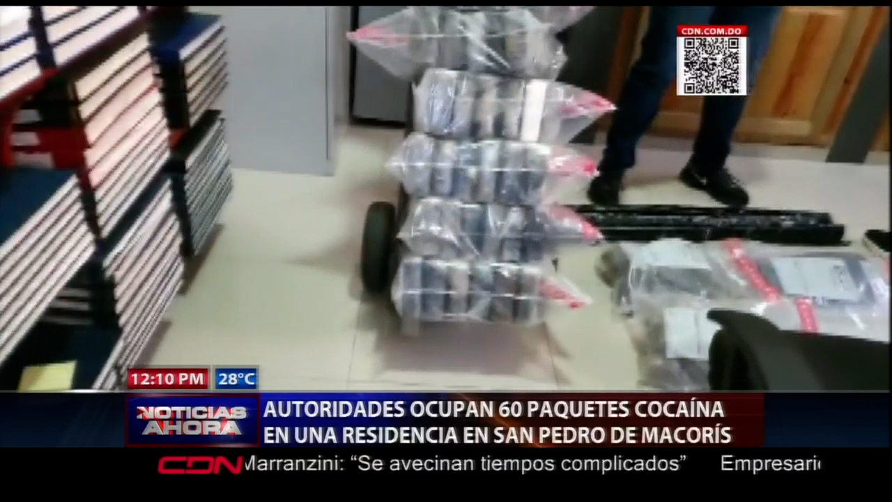 Autoridades Ocupan 60 Paquetes De Cocaina En Una Residencia