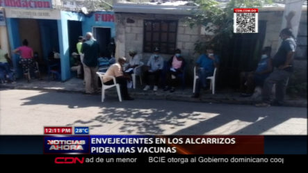 Envejecientes Piden Más Vacunas En Santo Domingo