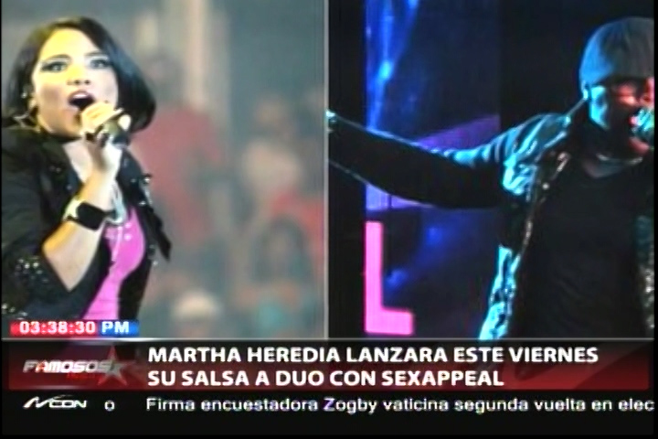 Martha Heredia Lanzará Este Viernes Su Salsa Junto A Sexappeal