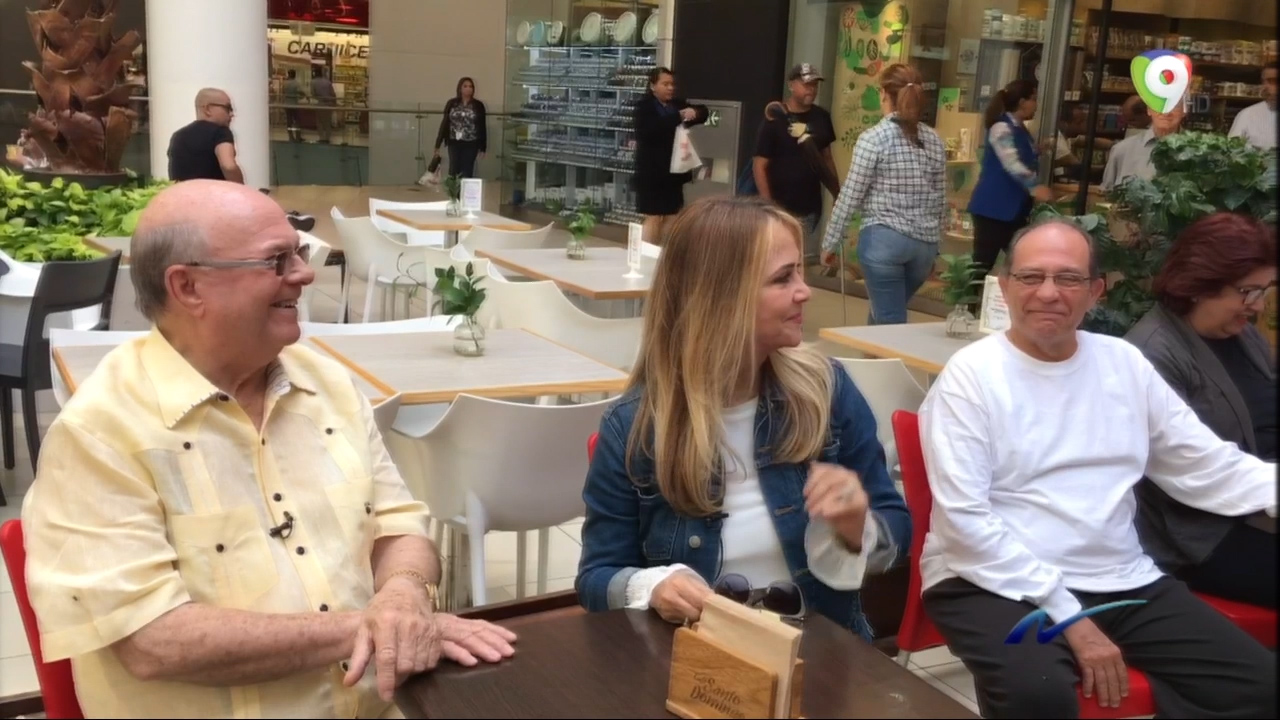 Nuria Piera: Conversando Con Hipólito Mejía En Un Recorrido Entre La Gente