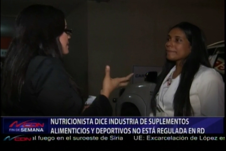 Nutricionista Dice Industrias De Suplementos Alimenticios Y Deportivos No Está Regulada En RD