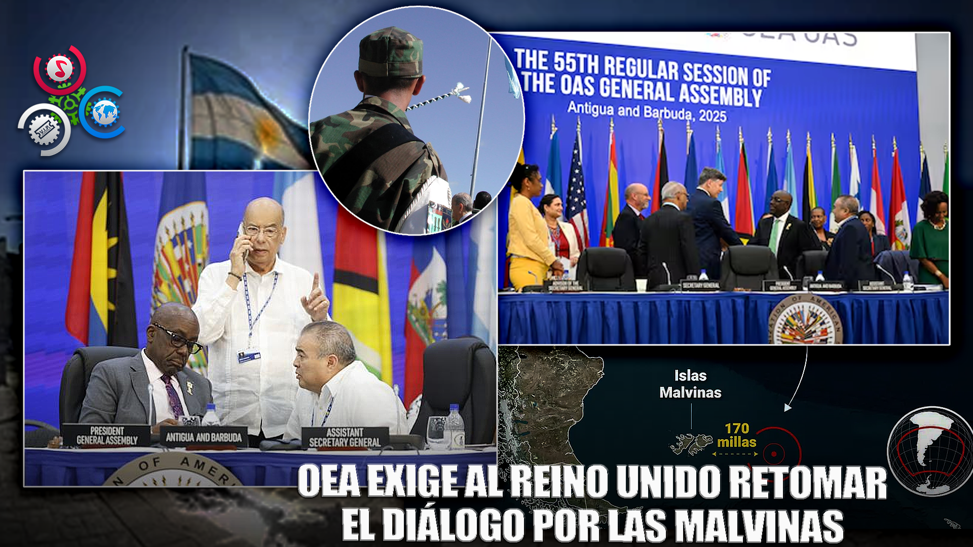 OEA Pide Al Reino Unido Diálogo Por Malvinas