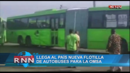 Llegan Al País Nuevas Flotilla De Autobuses Para La OMSA