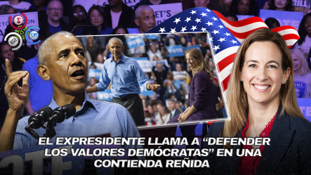 Obama Arremete Contra Trump Durante Acto De Campaña En Apoyo A Mikie Sherrill En Nueva Jersey