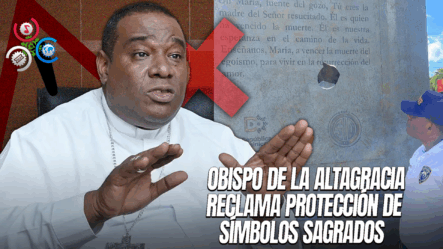 Obispo Castro Marte Denuncia Vandalismo En La Vía Sacra Y Exige Mayor Seguridad