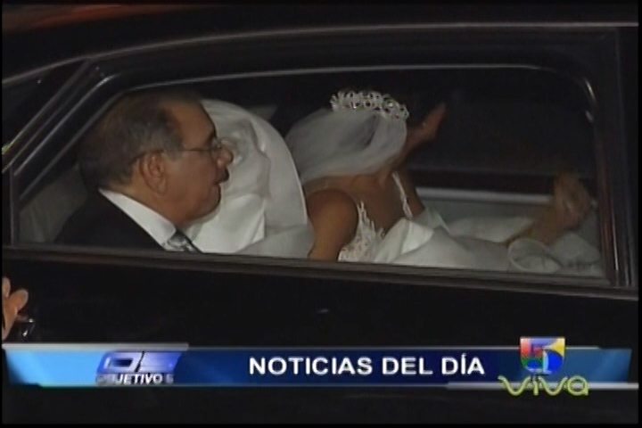 Se Casó Este Sábado La Hija Del Presidente Medina