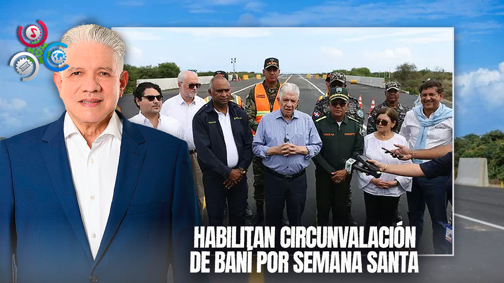 Obras Públicas Habilita Circunvalación De Baní Por Esta Semana Santa