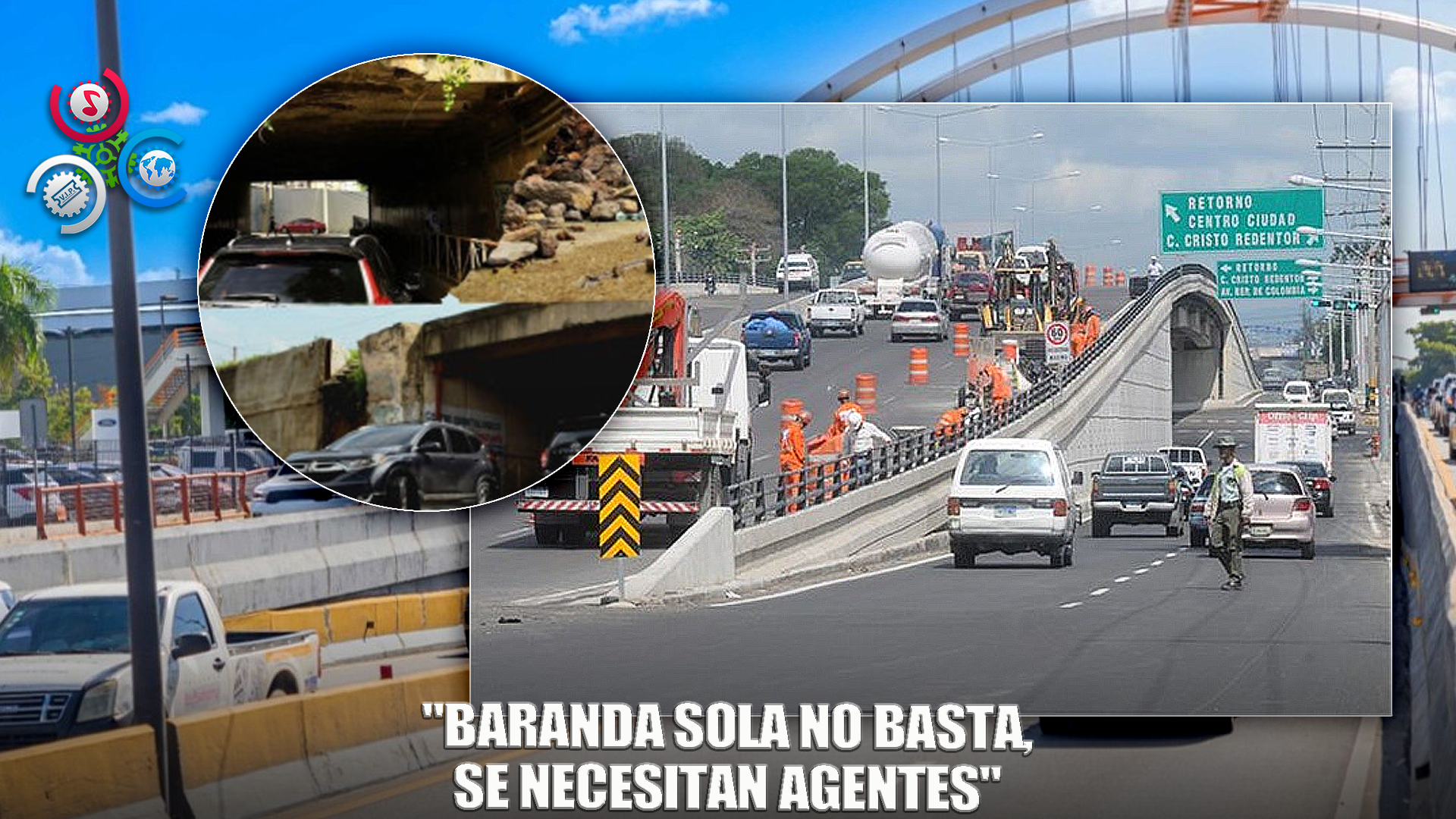 Obras Públicas Repara Paso A Desnivel En La Duarte