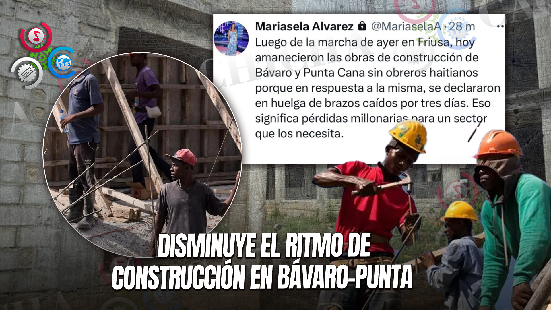Obras En Bávaro-Punta Cana Se Frenan Por Ausencia De Obreros Haitianos Tras Marcha Friusa