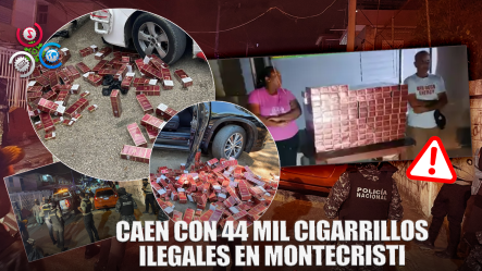 Ocupan Más De 44,000 Cigarrillos Ilícitos Y Detiene A Dos Personas En Operativo En La Solitaria