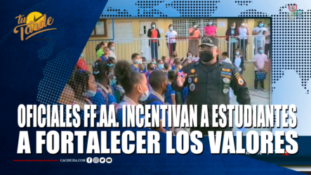 Oficiales FF. AA. Incentiva A Estudiantes A Fortalecer Los Valores – Tu Tarde By Cachicha
