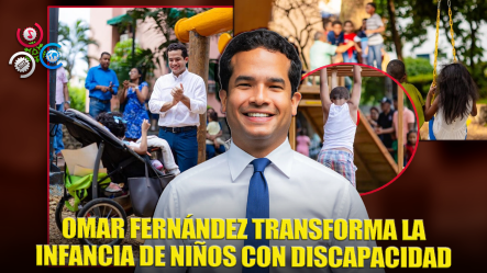 Omar Fernández Entrega Parque Inclusivo Para Niños Con Discapacidad