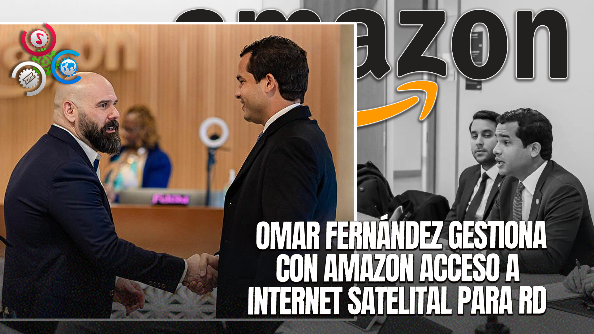 Senador Omar Fernández Se Reúne Con Altos Ejecutivos De Amazon Para Proyectos De Inversión En RD