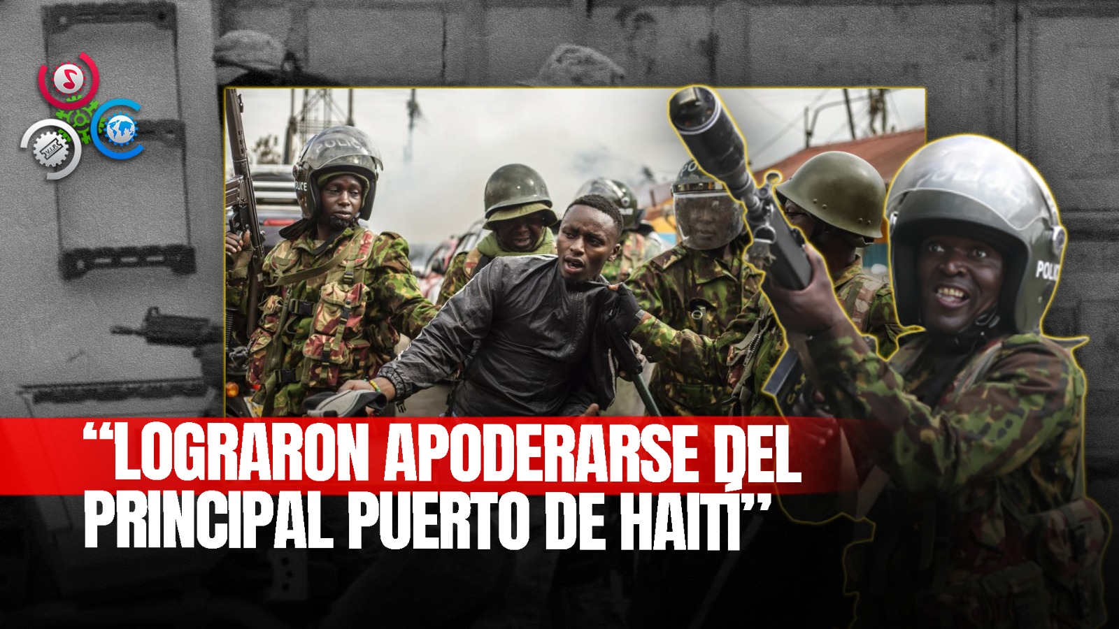 Operación De Desalojo: Policías Kenianos Actúan Sin Reservas En Puerto Haitiano