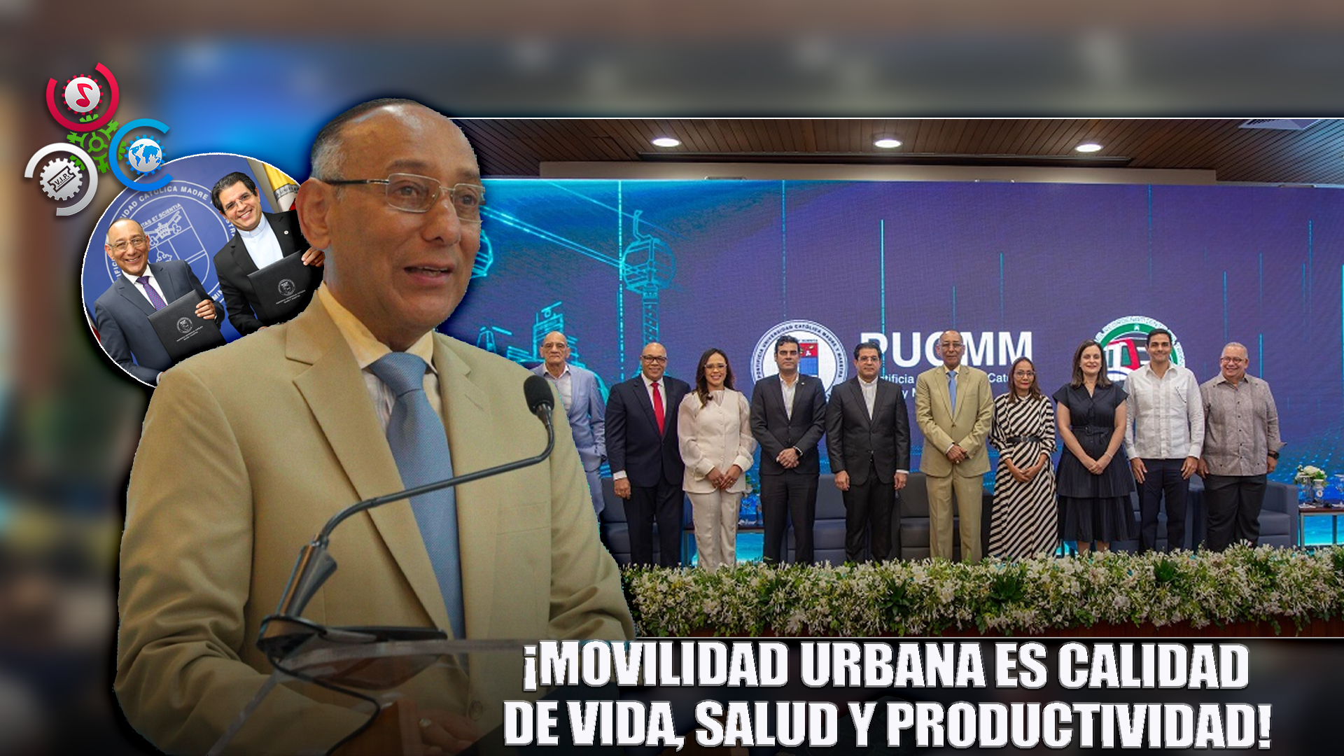 Opret Y Pucmm Impulsan El Futuro Del Transporte Masivo En El País