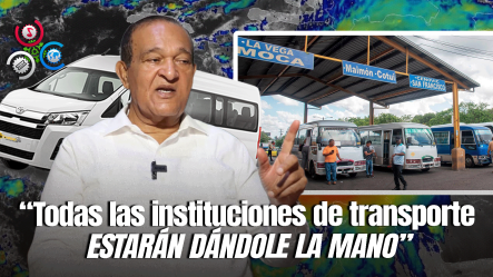 Organizaciones De Transporte Anuncian Apoyo A Damnificados Por La Incidencia De Tormenta Melissa