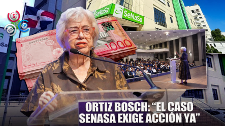 Ortiz Bosch Resalta La Acción Concreta Y Articulada Frente Al Caso SENASA