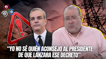 Óscar Medina: “El Decreto Del Sistema Eléctrico Es La Prueba Del Fracaso Del Mismo”