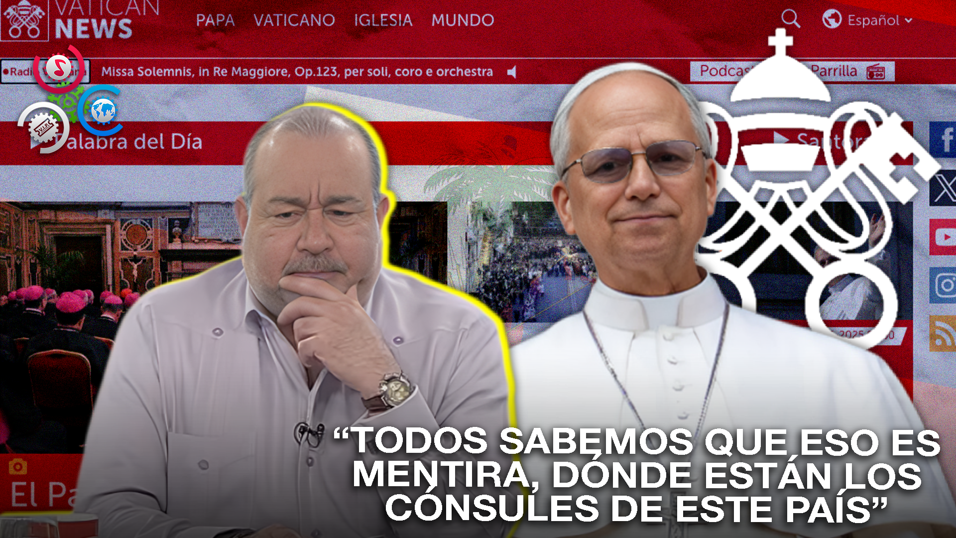 Óscar Medina “Es Momento De Que RD Responda A Todas Esas Campañas Internacionales, Ya Hasta El Vatican News Tiene Su Opinión”