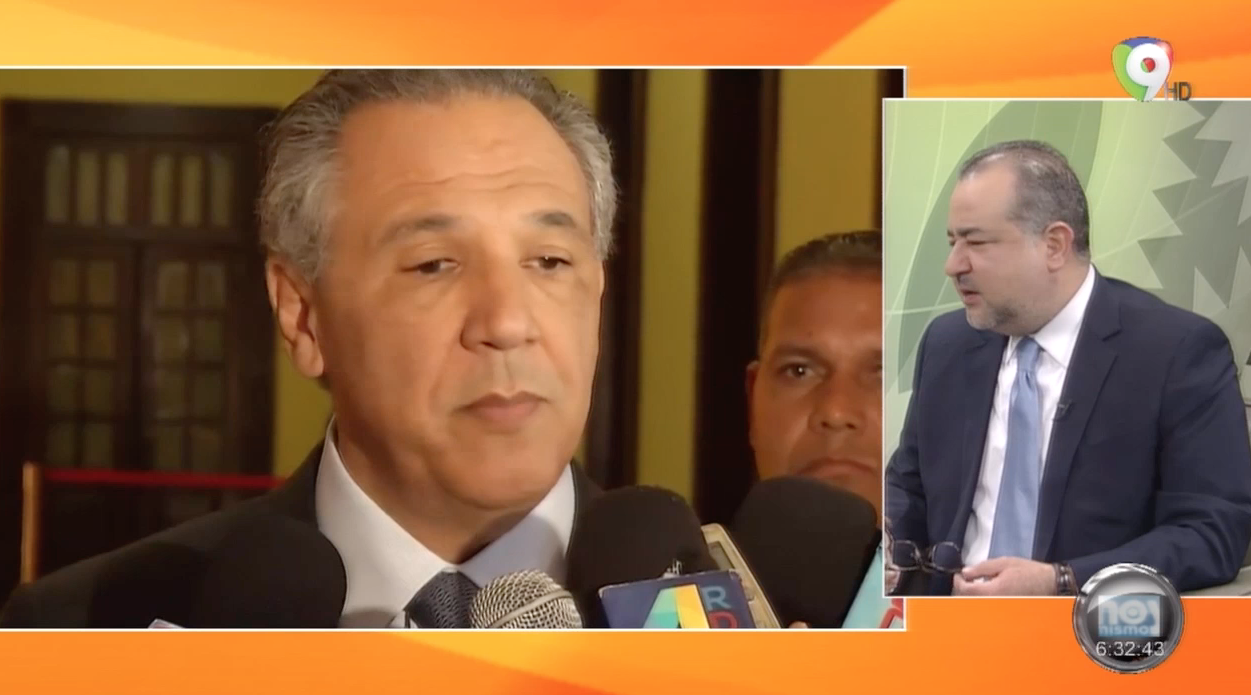 Oscar Medina Comenta Sobre Lo Que Dijo José Ramón Peralta Ministro Administrativo De La Presidencia