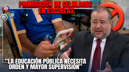 Oscar Medina Respalda Regulación Del Uso De Celulares En Escuelas Públicas