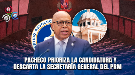 Alfredo Pacheco Se Destapa: “Si Me Ponen A Elegir, Prefiero La Alcaldía Que La Secretaría General”