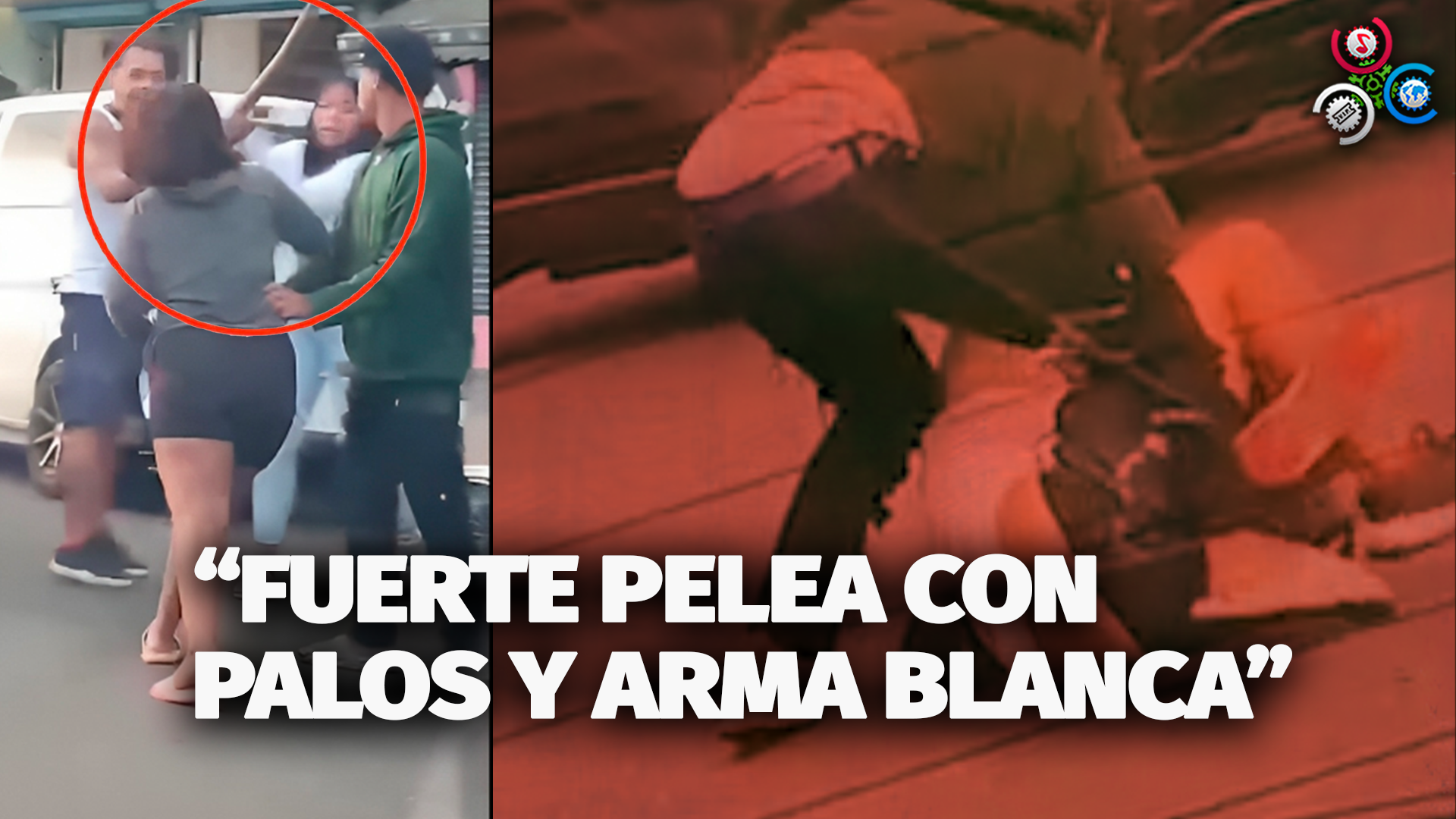 Hombre Golpea BRUTALMENTE A Una Mujer En Plena Calle