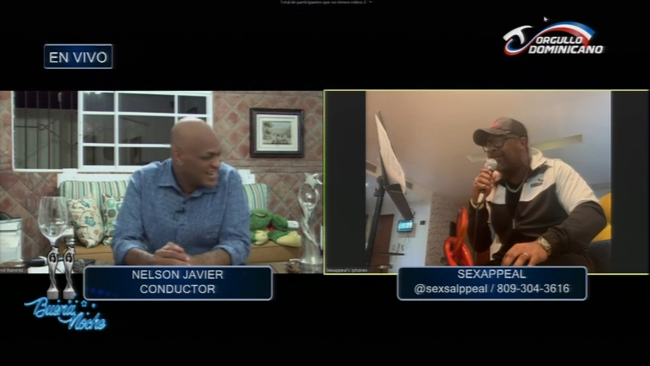 Conversando Y Cantando Grandes éxitos Con Sexappeal Junto A Nelson Javier | Buena Noche