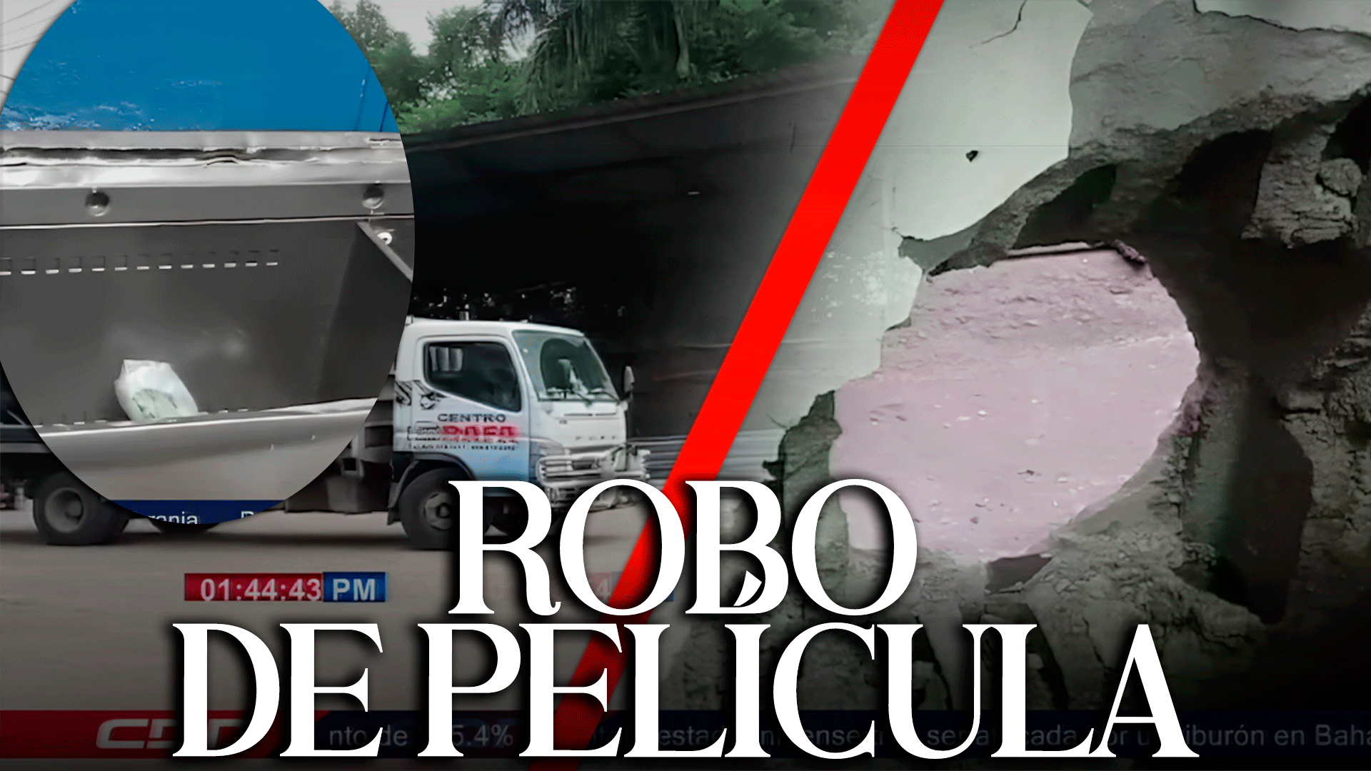 Robo De Película Con GATO HIDRÁULICO En Santiago