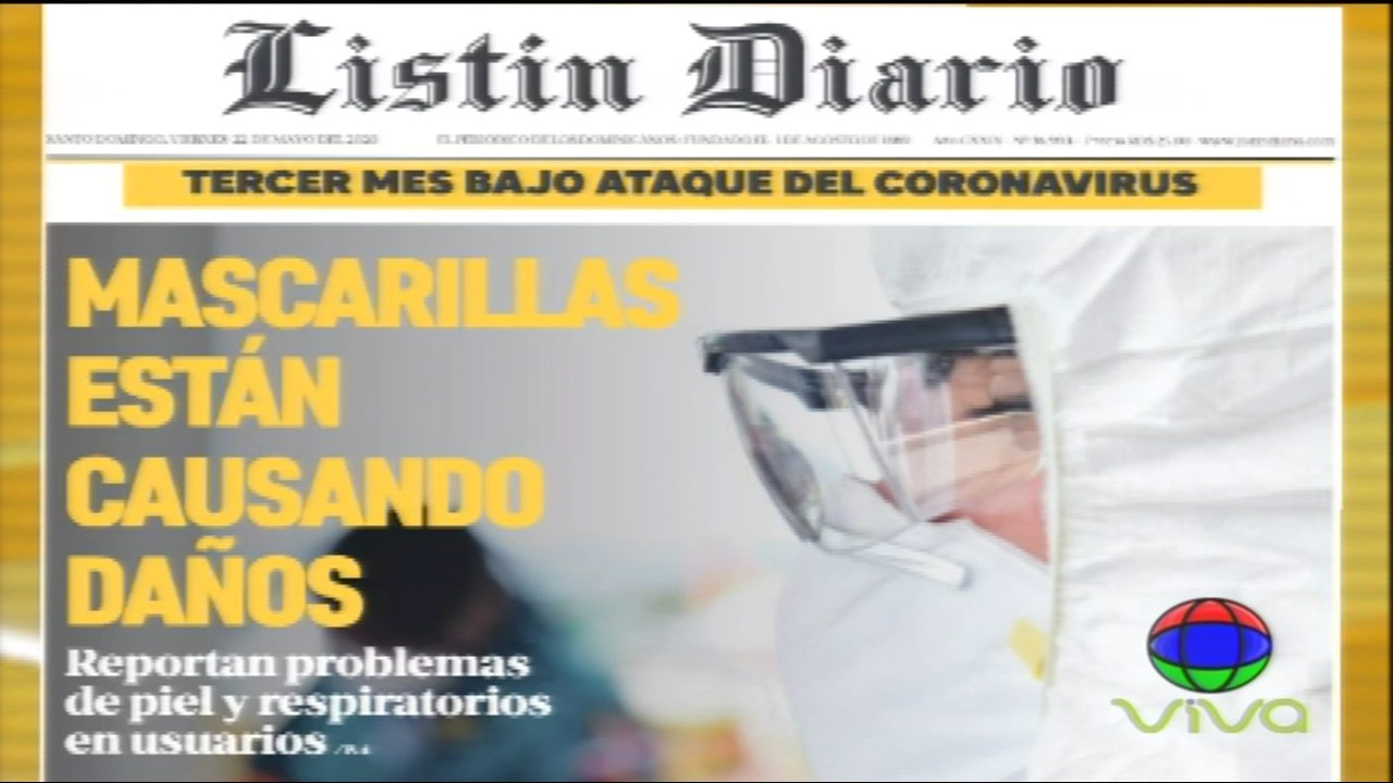 Portada De Los Periódicos De Hoy Viernes  22 De Mayo Del 2020