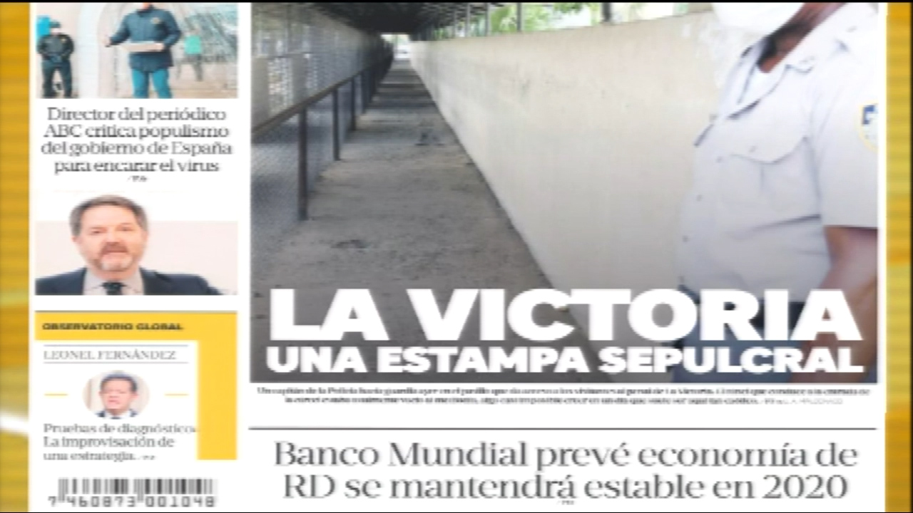 Portada De Los Periódicos Nacionales De Hoy Lunes 13 De Abril