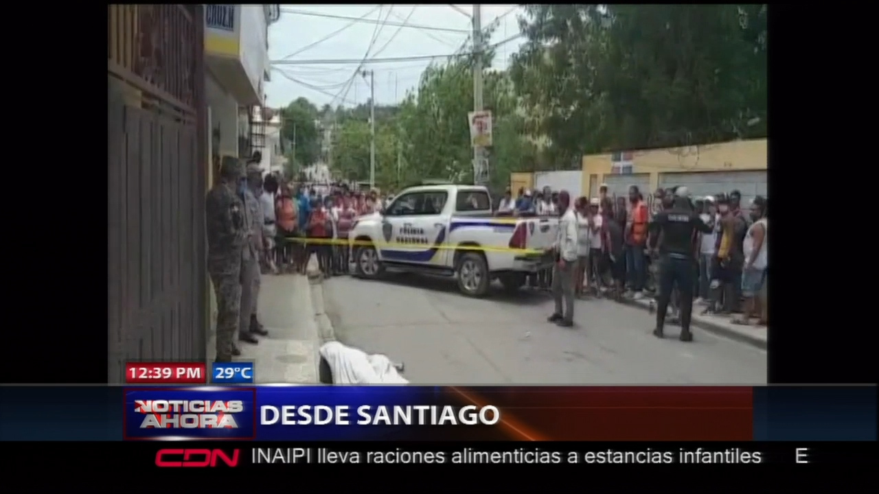 PN Apresa Dos Jovenes Responsables De Quitarle La Vida A Un Hombre En Medio De Un Atraco En Santiago