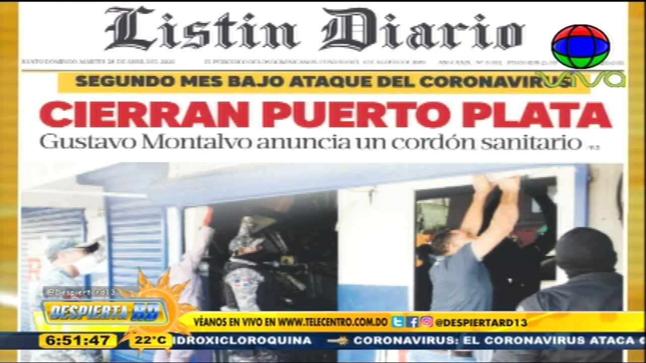 Portada De Los Periódicos De Hoy 28 De Abril Del 2020