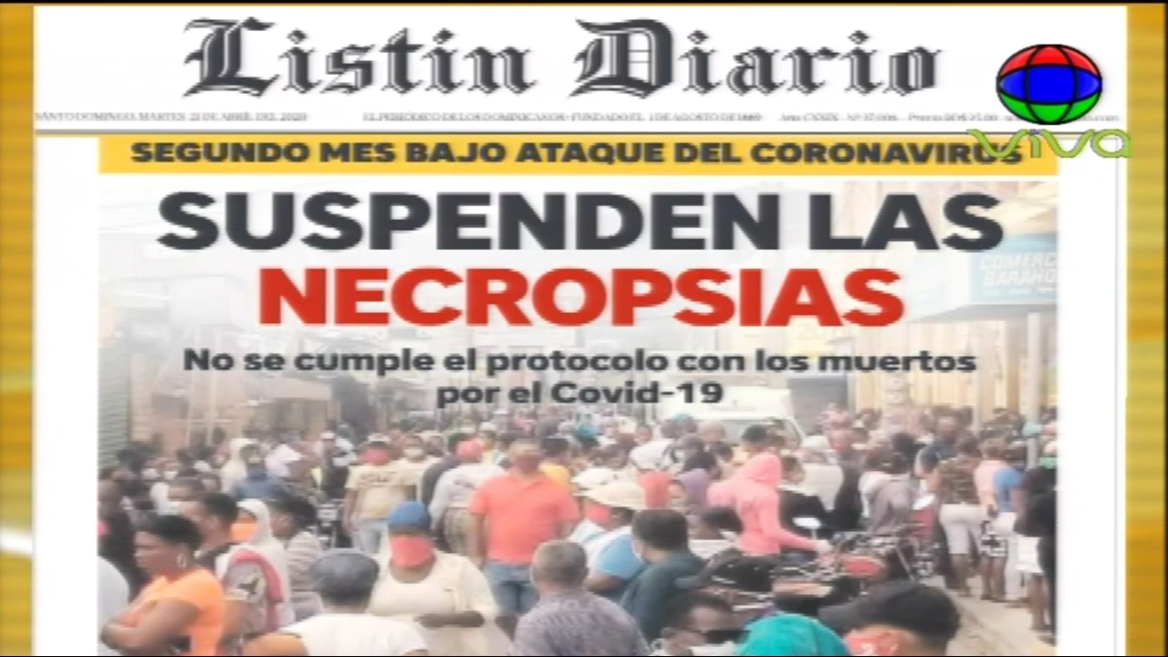 Portada De Los Periódicos Nacionales De Hoy Martes 21 De Abril