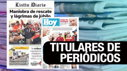 Principales Portadas De Los Periódicos Hoy 10-08-2022