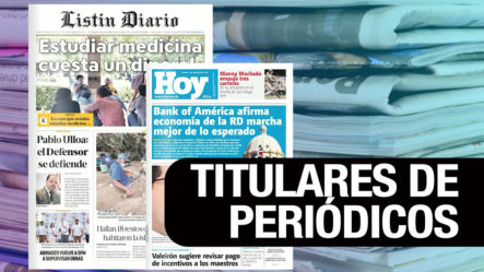 Principales Portadas De Los Periódicos | 01-09-2022