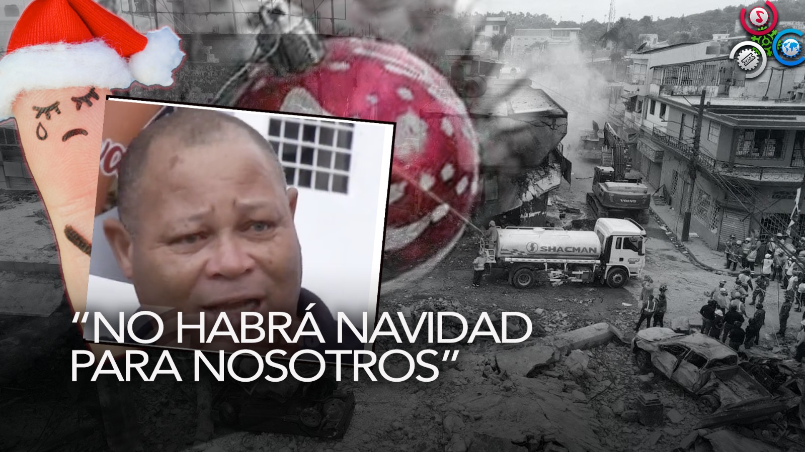 VICTIMAS DE LA EXPLOSION EN SAN CRISTOBAL PIDEN AYUDA TRAS QUEDARSE SIN NADA