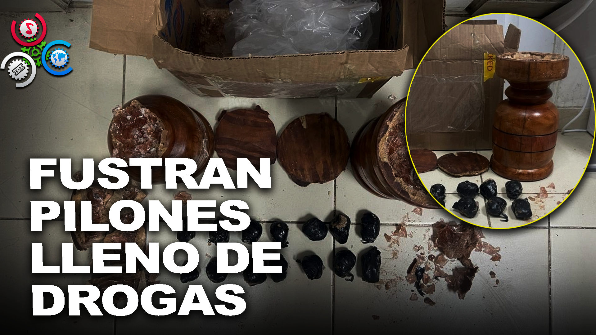 Autoridades Frustran Envío De Drogas Camufladas En Pilones A Estados Unidos