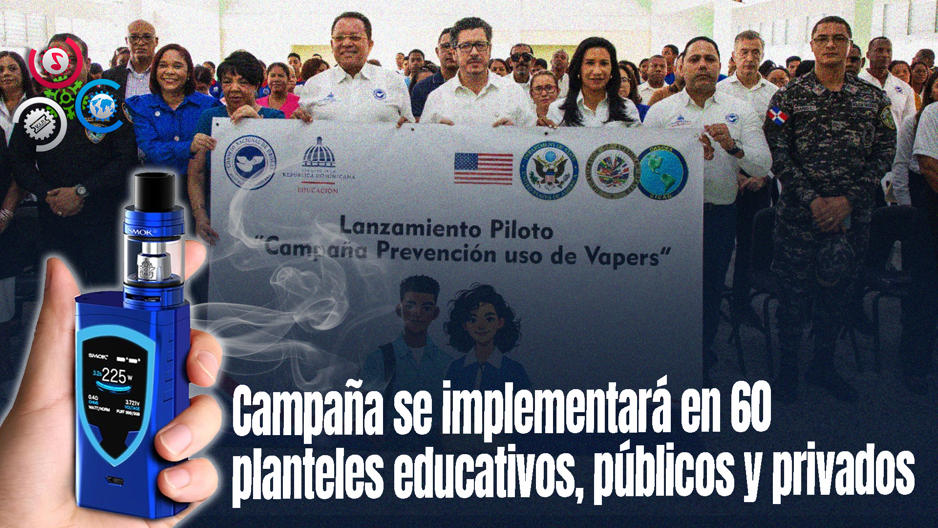 Lanzan Plan Piloto Para La Prevención Del Uso De Vapers
