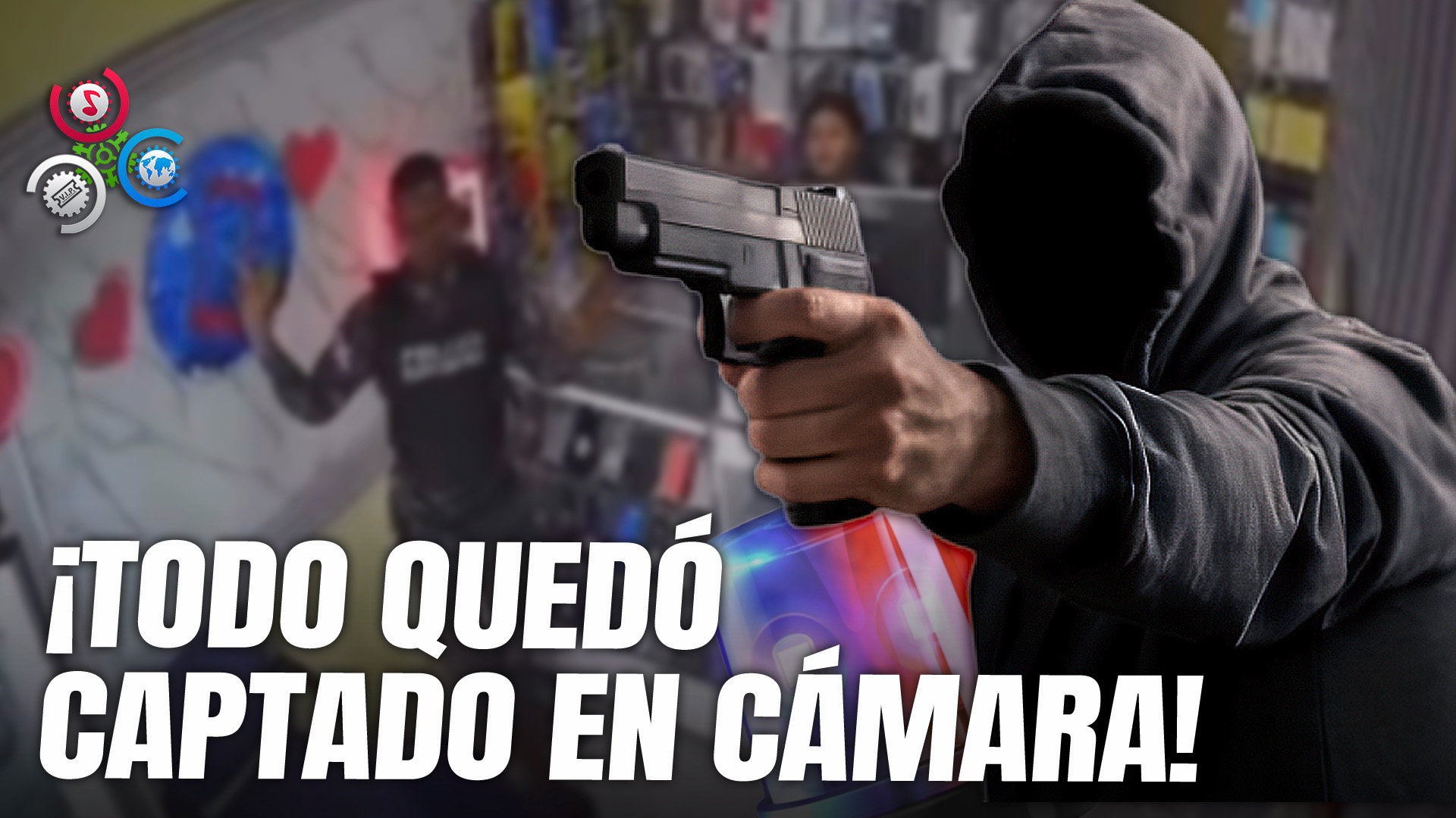 Delincuentes Armados Desarman Un Agente De La Policía En Asalto A Una Tienda De Celulares