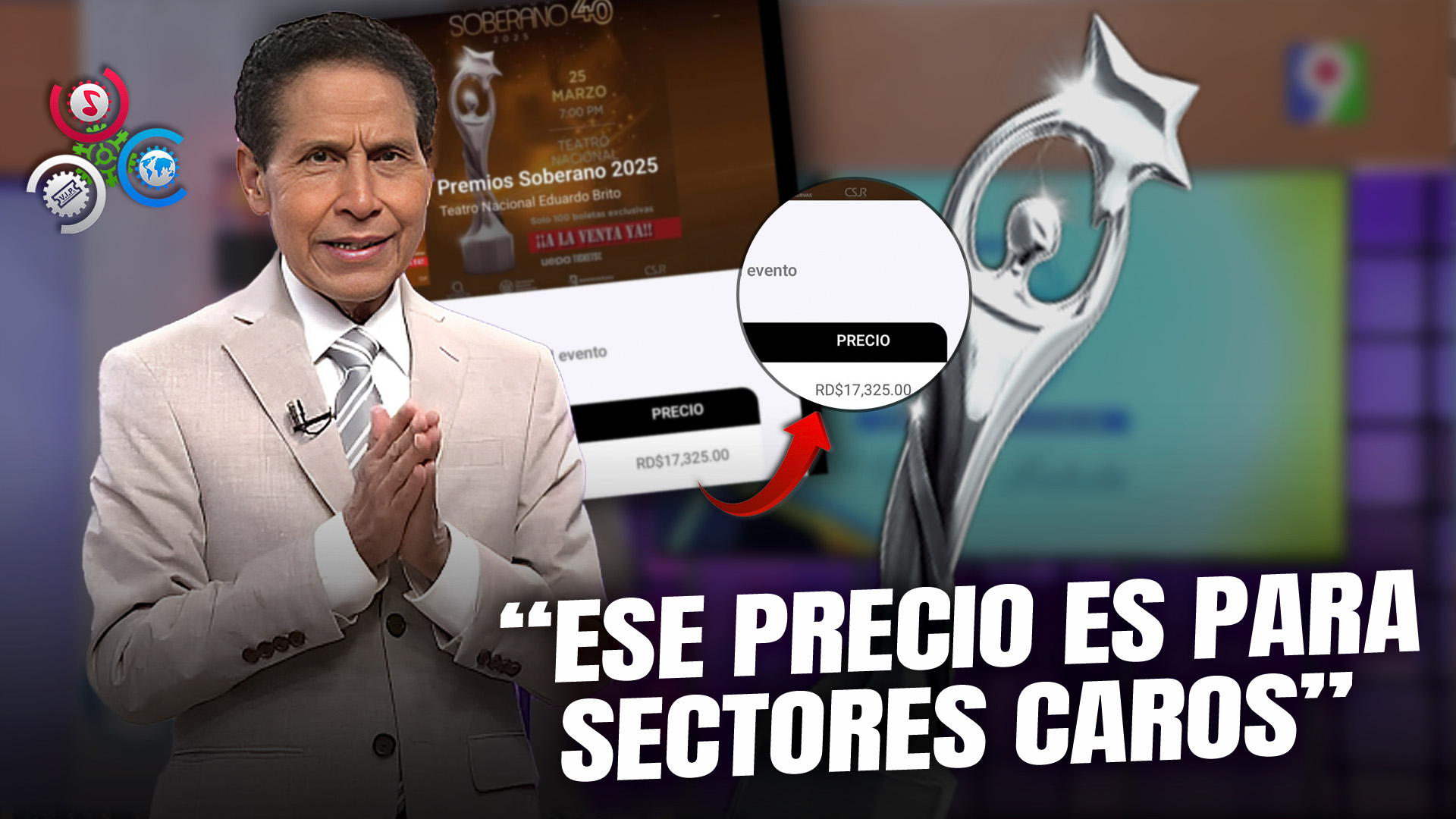 Carlos Bautista Reacciona Al Costos De Las Entradas Para Premio Soberano